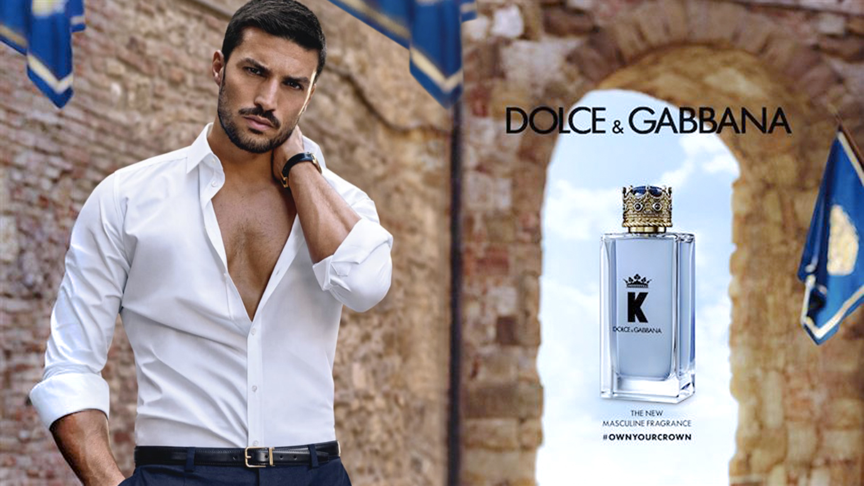 dolce and gabbana perfume male model